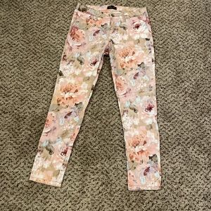 Klique B floral skinny jeans